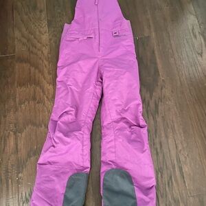 Arctix Kids Overalls in Purple and Gray
